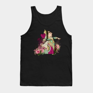 Alice in Wonderland Queen of Hearts Tank Top